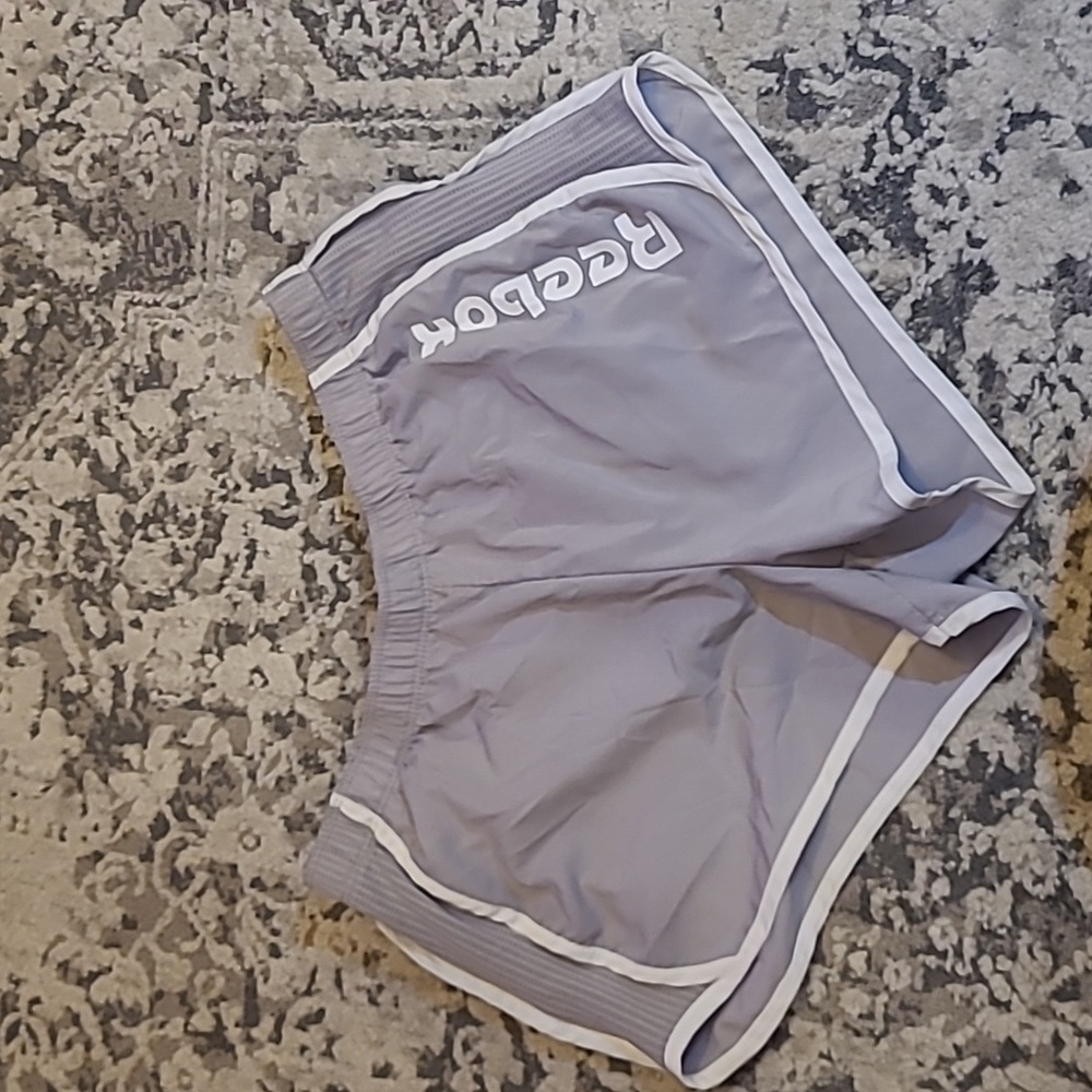 Grey Reebok Running Shorts
